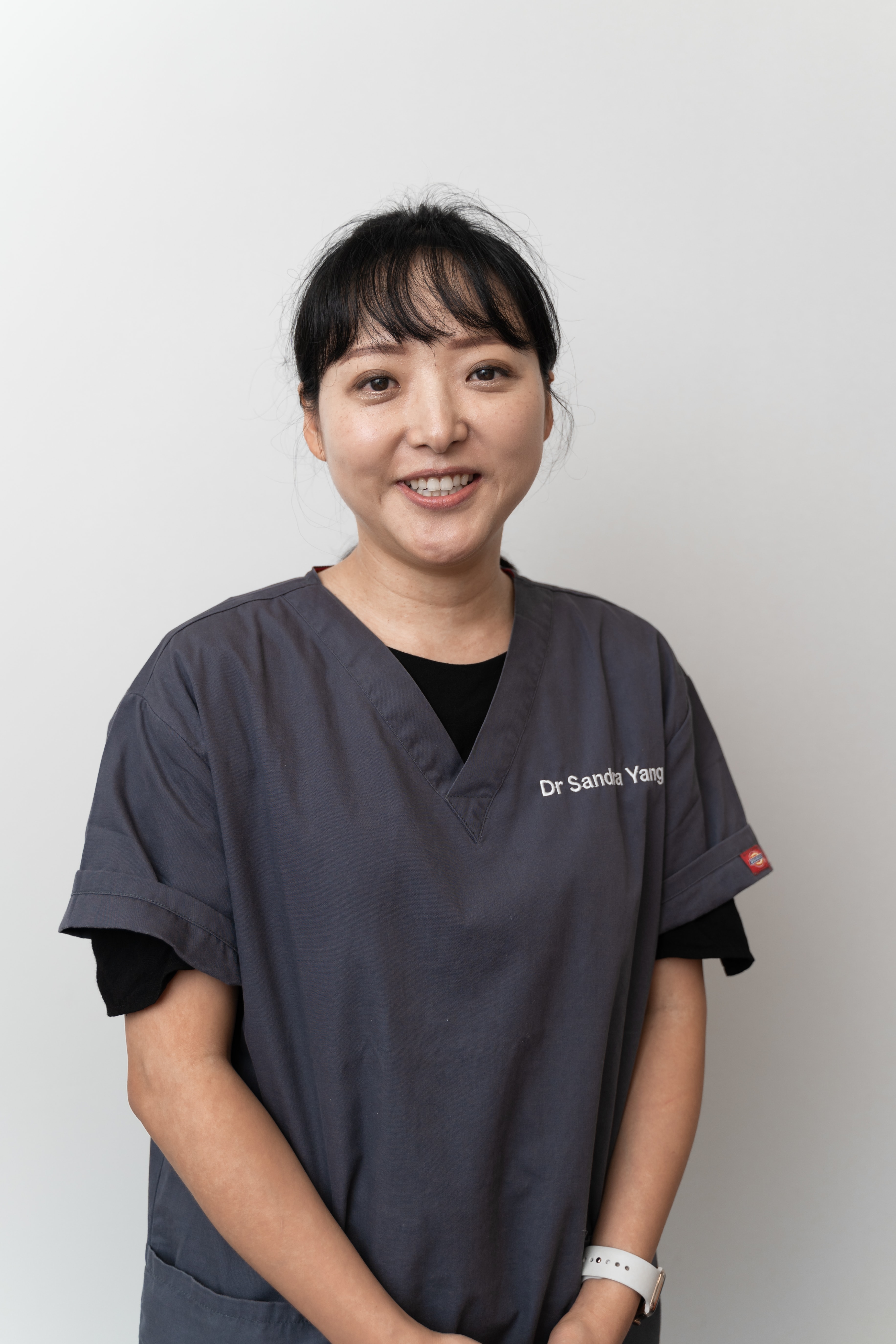 dentist Dr Sandra Yang portrait 